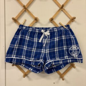 Blue Pajama Shorts